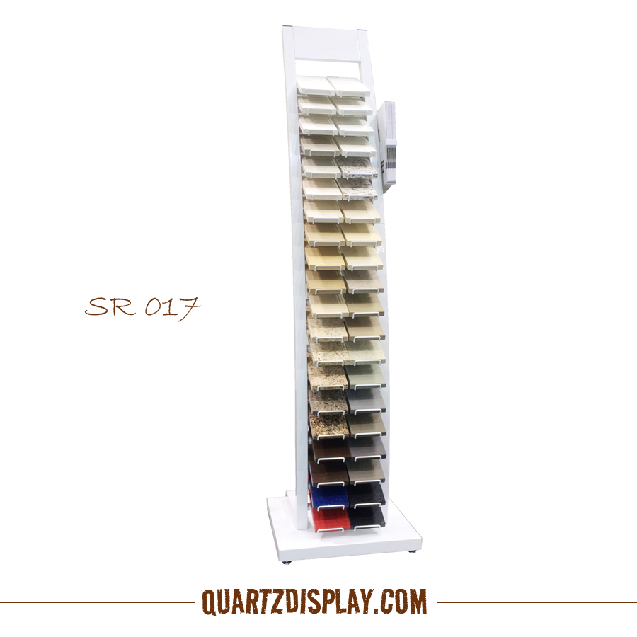 SR017 熱賣鋼材石材落地展架